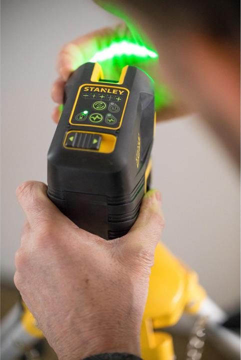 Actual product image Stanley Cross line laser FatMax