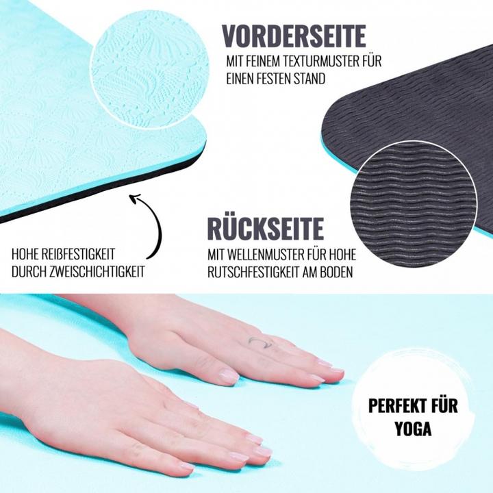 Produktbild Gorilla Sports TPE Yogamatte (8 mm)