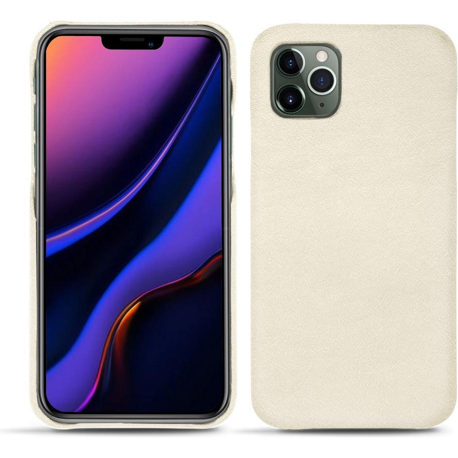 Noreve Lederschutzhülle (Apple iPhone 11 Pro), Smartphone Hülle, Weiss