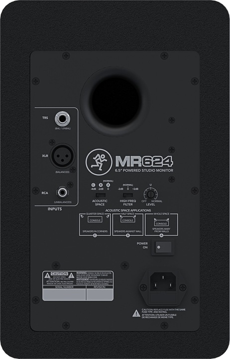 Actual product image Mackie Mr624 (Active, 1 pc., 1x 65 W)