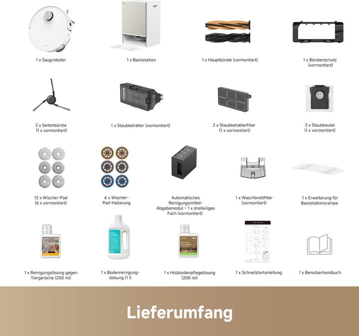 Immagine prodotto Dreame Matrix10 Ultra (30000 Pa, Tamponi di pulizia (rotanti))