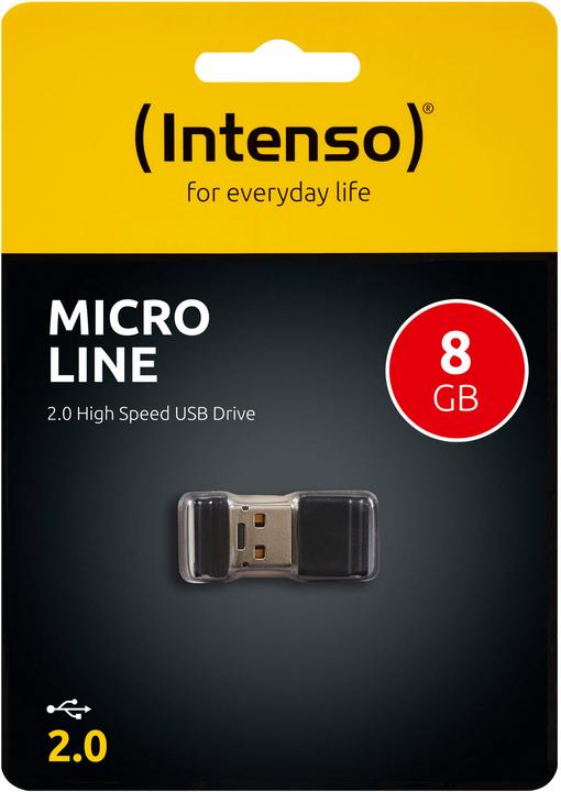 Image du produit Intenso Micro Line (8 Go, USB-A)