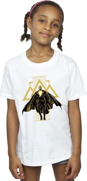 Produktbild Black Adam Rising Golden Symbols TShirt Mädchen (104)