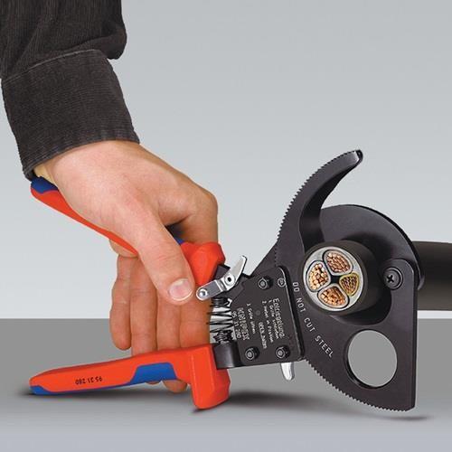 Productafbeelding Knipex Kabelschaar (ratelprincipe) 95 31 250 (250 mm)