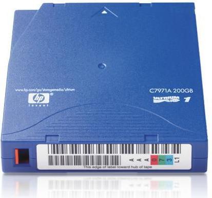 Actual product image HPE Assy 200gb Ultrium Tape Media (LTO, 200 GB)