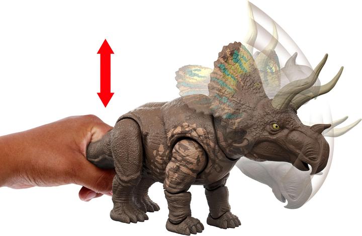 Produktbild Jurassic World Gigantic Thrashers Eotriceratops