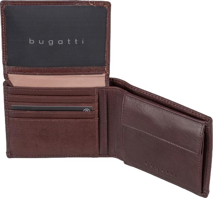 Actual product image Bugatti Neaples Geldbörse RFID Schutz Leder 12 cm