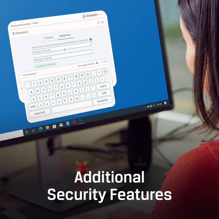 Immagine prodotto Kingston IronKey Vault Privacy 50C (64 GB, USB-C)