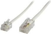 Produktbild MicroConnect RJ11-RJ45 3M M/M White