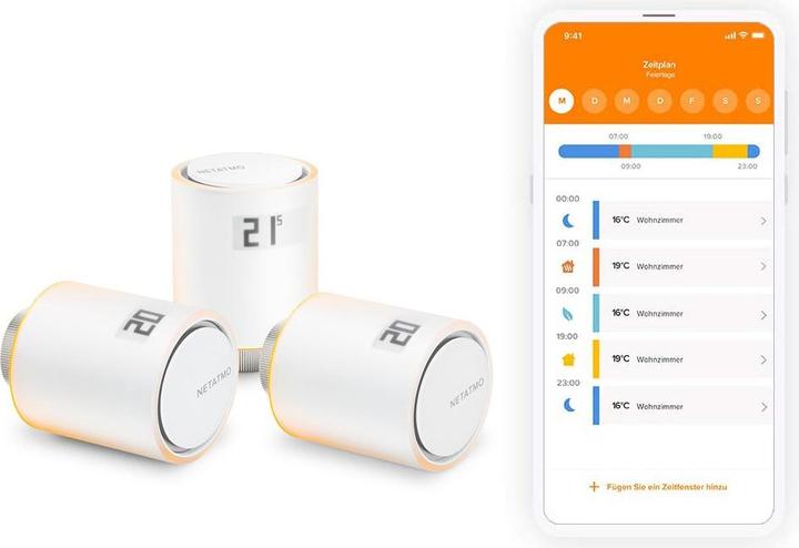 Actual product image Netatmo Smart radiator thermostats