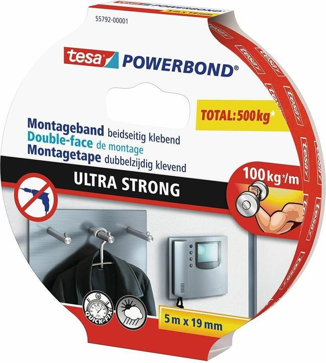 tesa Powerbond Ultra Strong 5 m (19 mm)