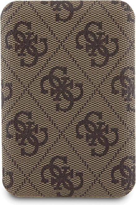 Image du produit Guess Zestaw GUBPM5P15L4GEMGW iPhone 15 Pro 6.1" hardcase + Powerbank 5000mAh MagSafe brązowy/brown (Apple iPhone 15 Pro)