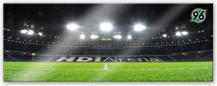 Immagine prodotto Hannover 96 HDI Arena Night - Panorama (200 x 75 cm)
