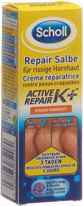 Immagine prodotto Scholl Unguento di riparazione per cornea incrinata (Crema piedi e gel piedi, 60 ml)