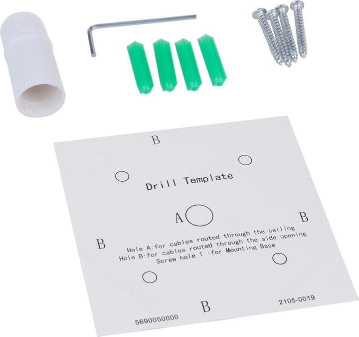 Actual product image Maclean Network camera ip ipc poe 5 mpx mctv-515 (2616 x 1964 Pixel)