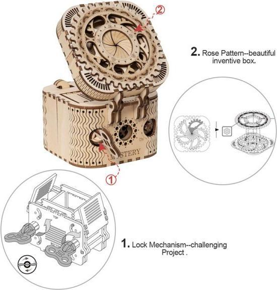 Produktbild Robotime Schatzkiste