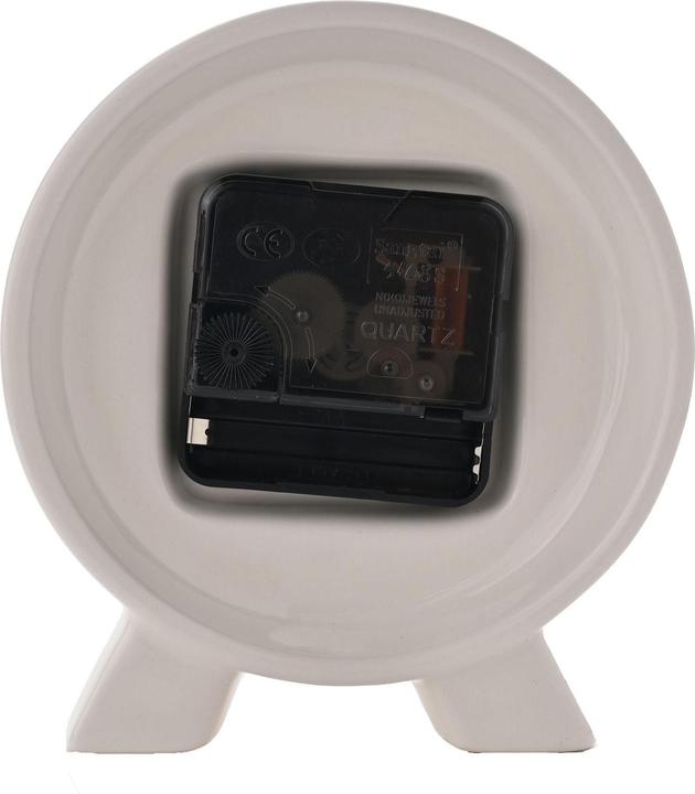 Actual product image Interval Ceramic Mantle Clock - Soft Cream