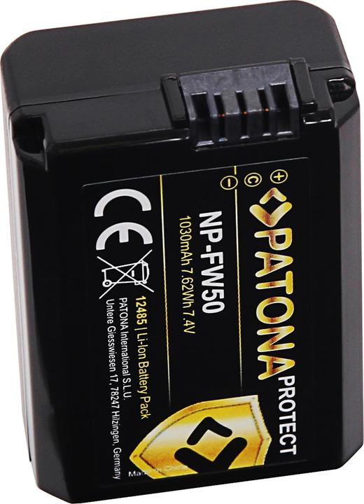 Produktbild Patona Protect Akku Sony NP-FW50 (Kamera Akku)