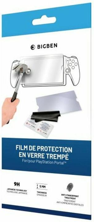 Actual product image Bigben Tempered Glass Screen Protector PS Portal Remote Player