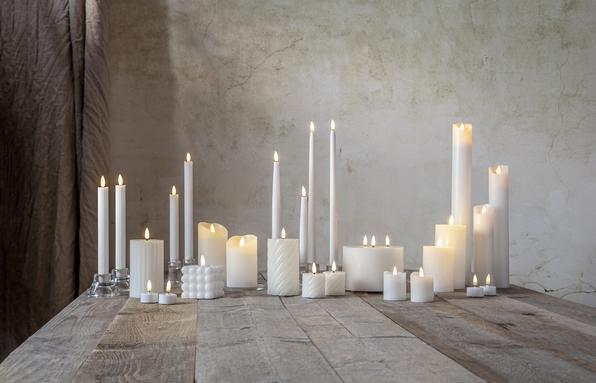 Actual product image Star Trading LED Pillar Candle Flame Stripe (1 x)
