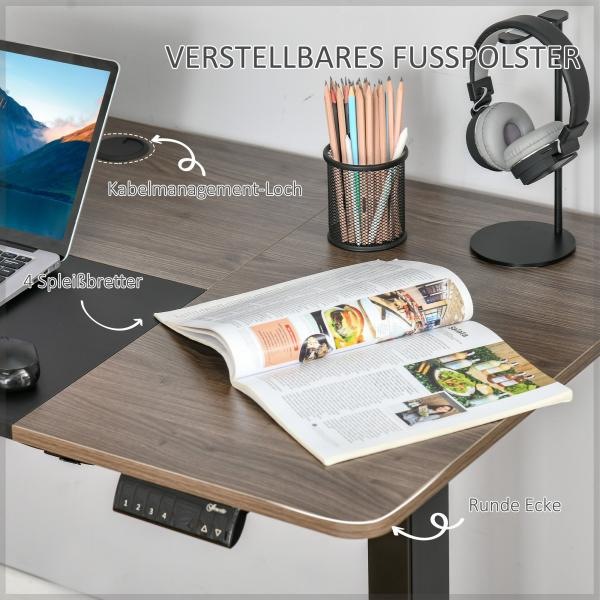 Image du produit Vinsetto Table PC (140 x 116 x 70 cm)