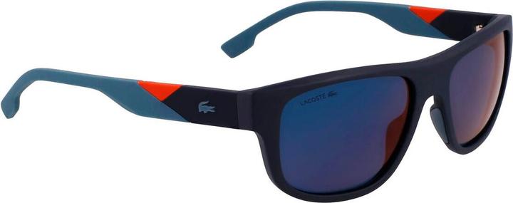 Lacoste L6042S Mattblau Blau Blitz Orange