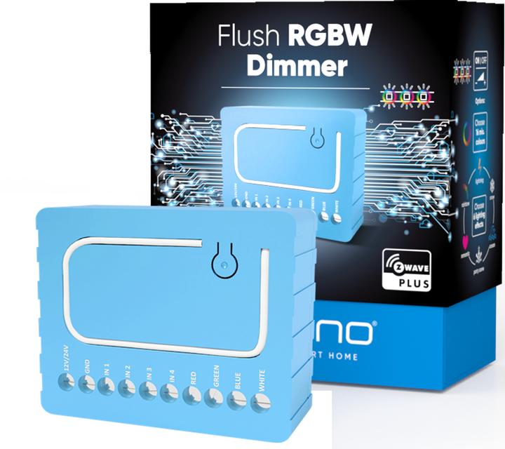 Actual product image Qubino RGBW Dimmer (Dimming actuator, Switch actuator)