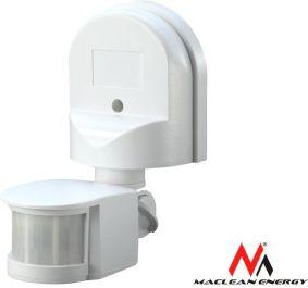 Maclean Ścienny czujnik ruchu i zmierzchu 180° max. 1200W czarny MCE25 B (12 m)
