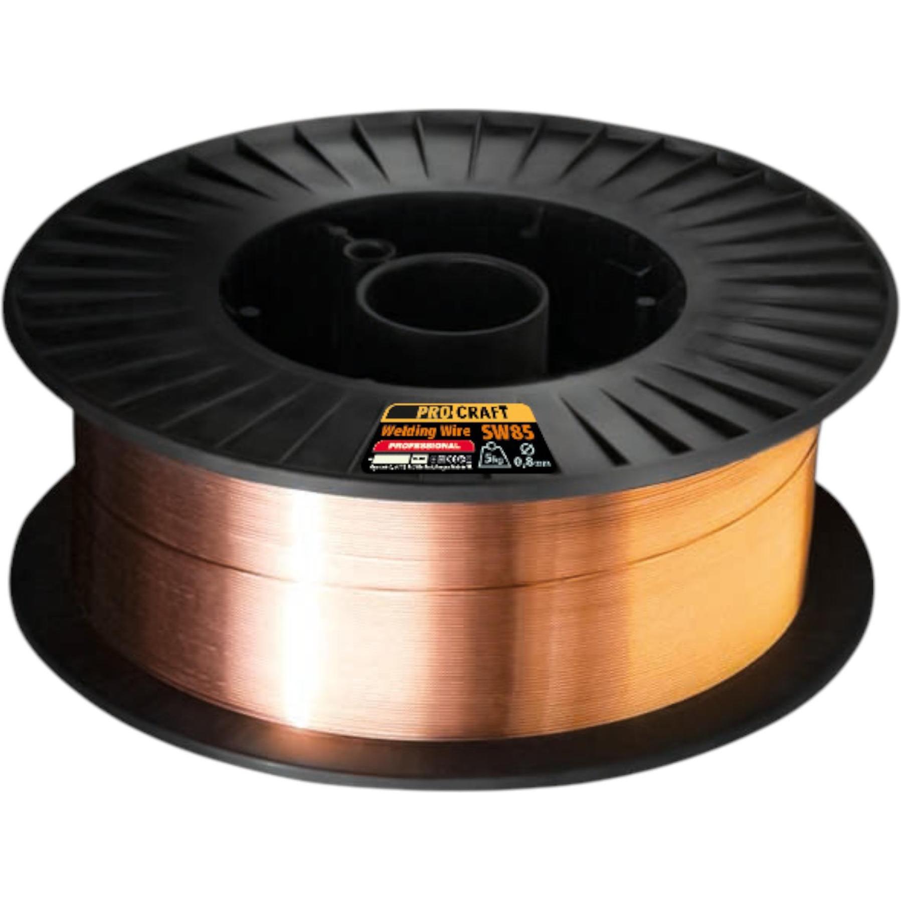 Procraft, Accessori per stazioni di saldatura, Filo per saldatura SW85 0,8 mm 5,0 kg