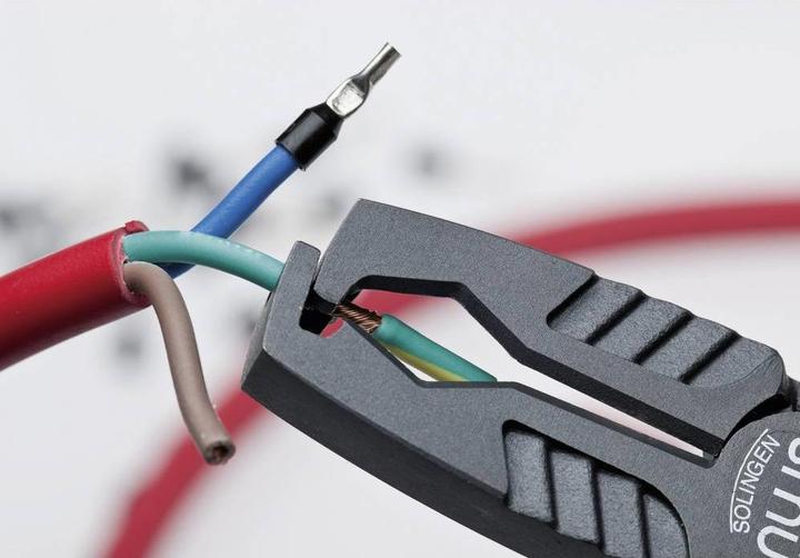 Produktbild NWS VDE-Abisolierzange Geeignet fü (180 mm)