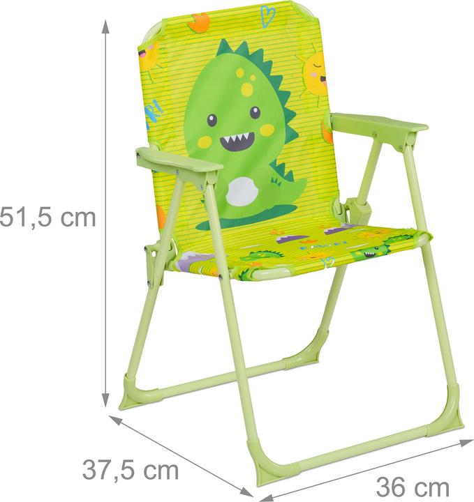 Actual product image Relaxdays Kinder Klappstuhl mit Motiv (High chair)