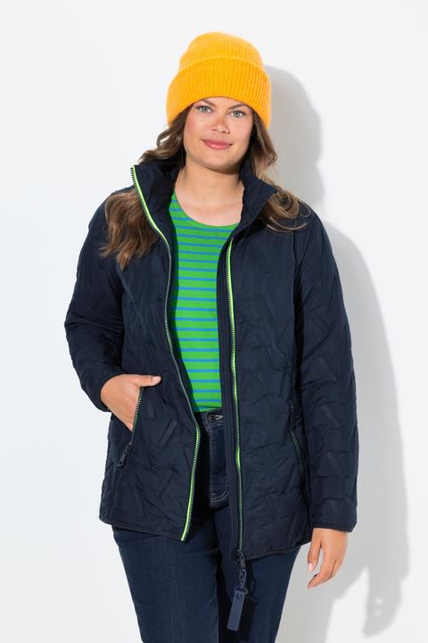 Produktbild Laurasøn Sandwich-Steppjacke, Stehkragen, Zipper (56)