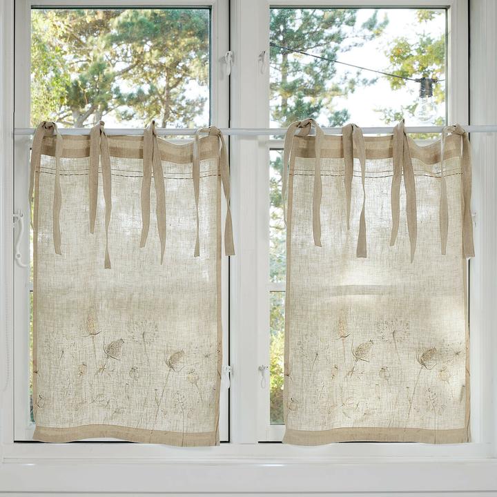 Actual product image Loberon Scheibengardine Bellérine bunt (45 x 70 cm)