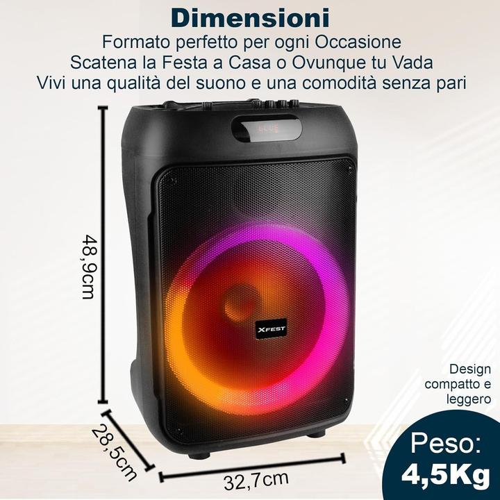 Actual product image Trevi XF 380 KB