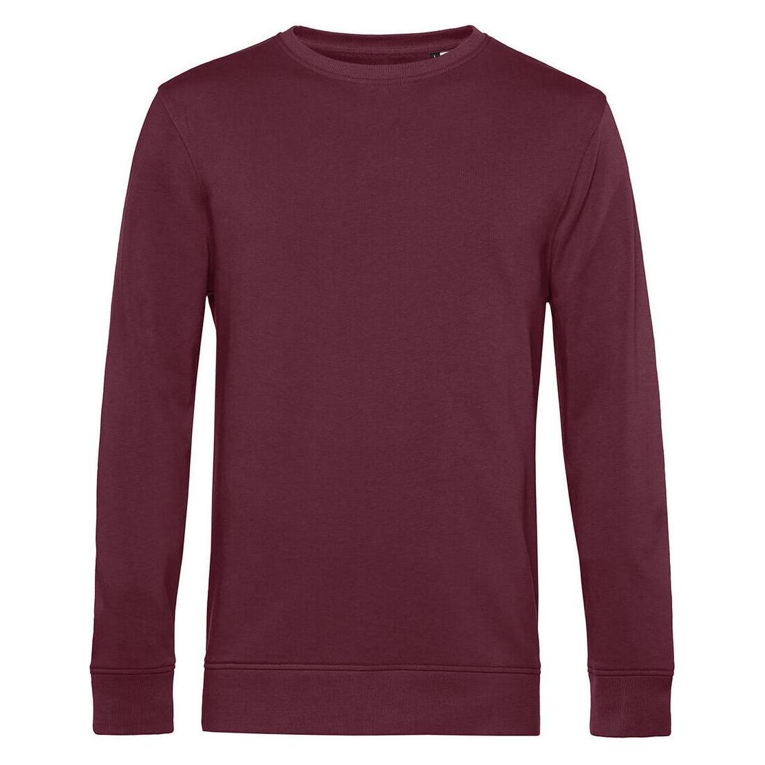 B&C, Herren, Pullover, Organic, Rot, (Xxl)