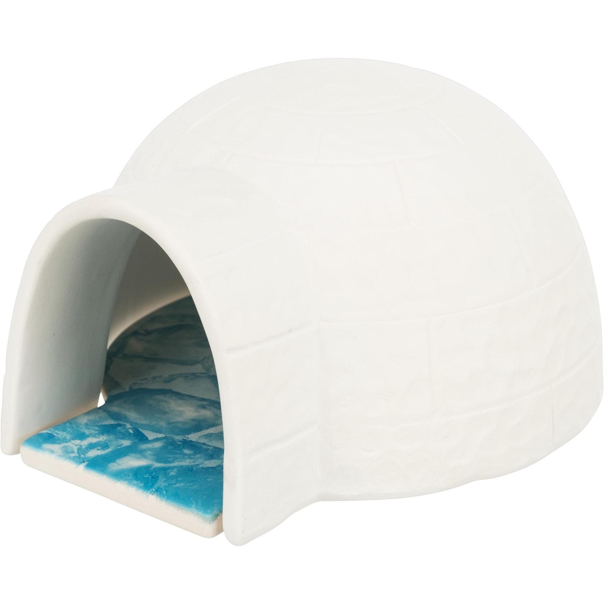 Meilleurs prix pour Igloo Trixie avec plateau rafraîchissant pour souris et hamster - L 13 x l 9 x H 15 cm