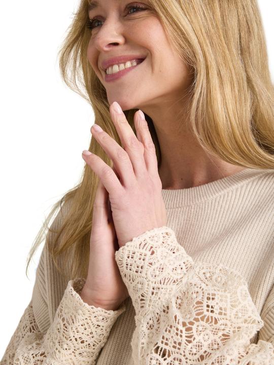 Image du produit Envie de Fraise Umstandspullover mit Ärmeln aus Spitze, Recycling-Polyester (44, 46)