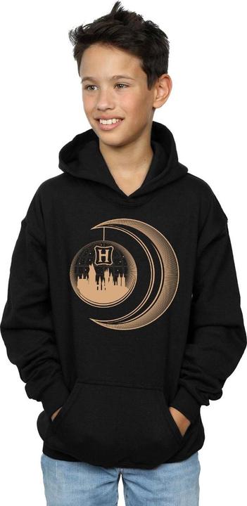 Actual product image Boys Hogwarts Moon Hoodie (128)