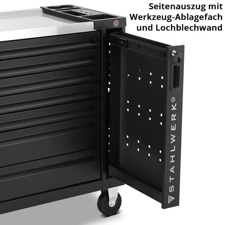 Actual product image Stahlwerk Workshop trolley PHOENIX tool trolley Assembly trolley 262 tools CrV (262 x)