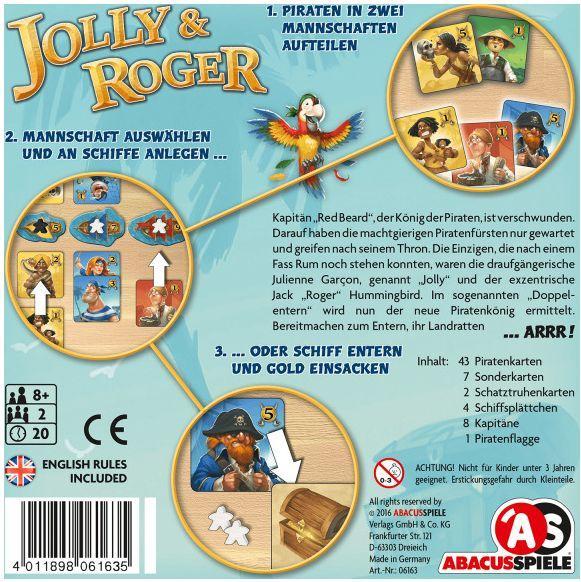 Produktbild Abacus Jolly & Roger (Deutsch)