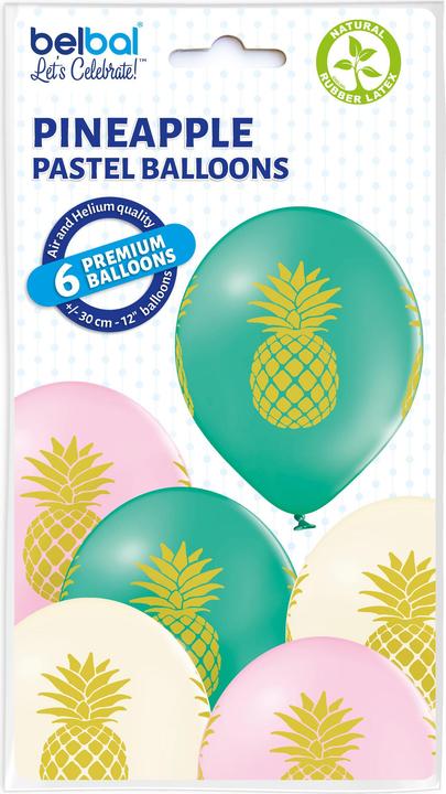 Actual product image Belbal Pineapple balloon (6x)