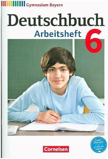 Actual product image Deutschbuch Gymnasium 6. Jahrgangsstufe. Arbeitsheft. BY (German, Martin Scheday, Konrad Wieland, 2018)