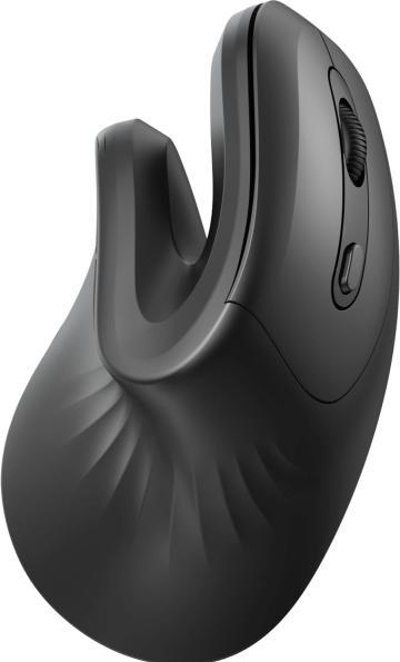 Nilox Vertical Wireless Mouse Black (Kabellos)