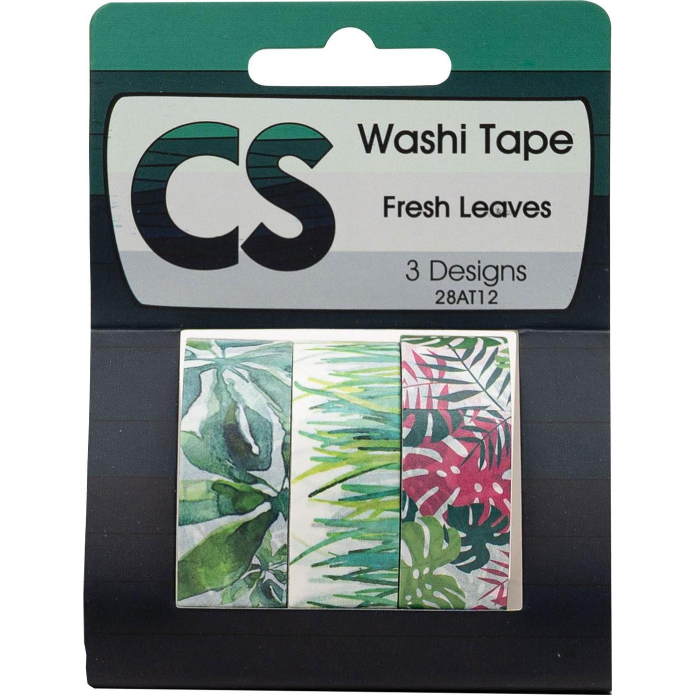 Thumbnail - Colorations Washi Tape Plants 3 Rollen, 5mtr.