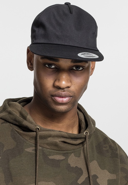 Actual product image Flexfit Unstructured 5-Panel Snapback (One size)