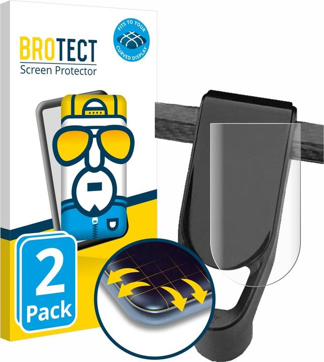 Image du produit BROTECT Film de protection plein écran Film de protection d'écran clair transparent