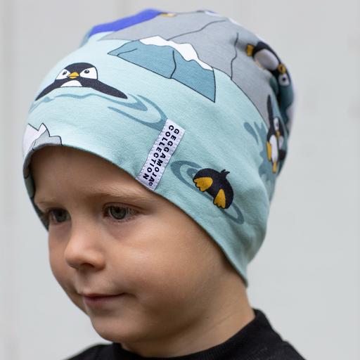 Produktbild Geggamoja Bamboo Cap Glacier Sea (48 - 50)