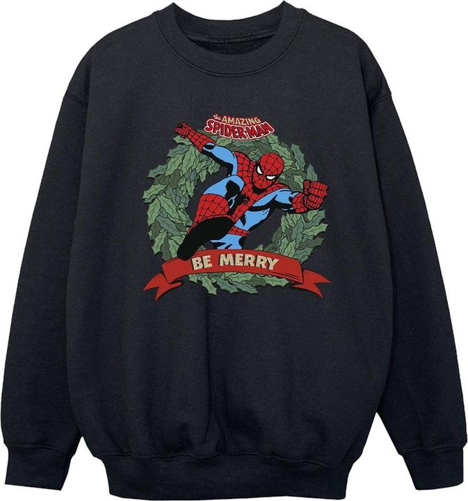 Image du produit Spiderman - Sweat BE MERRY - Fille (128)