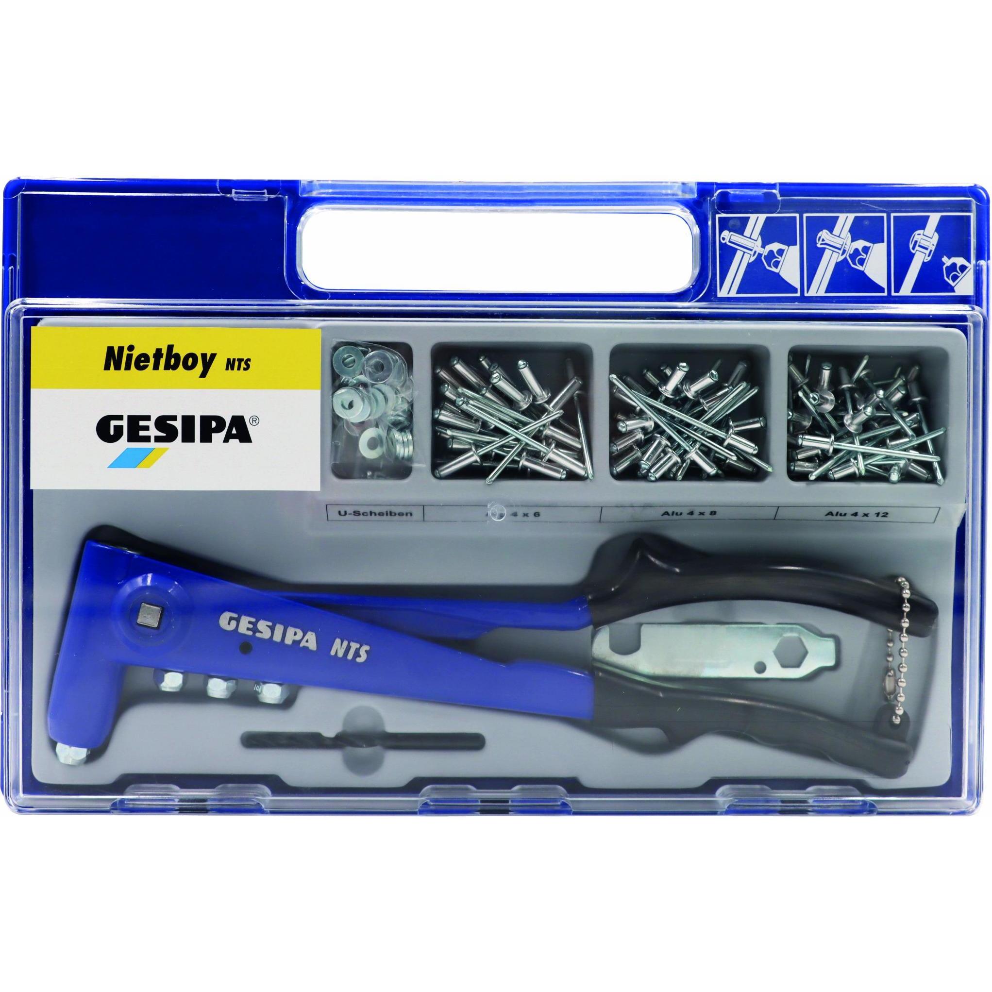 Gesipa, Zange, Nietboy m. NTS Blindn.zange (315 mm)