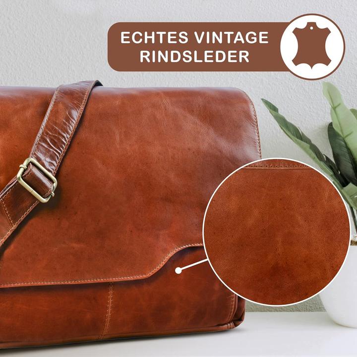 Immagine prodotto Stilord Marlon - Herren Ledertasche
